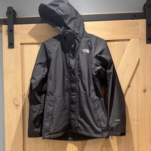 The North Face Charcoal Rain Jacket